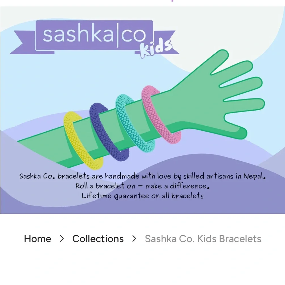 Sasha Co. Colorful Beaded Bracelets Set